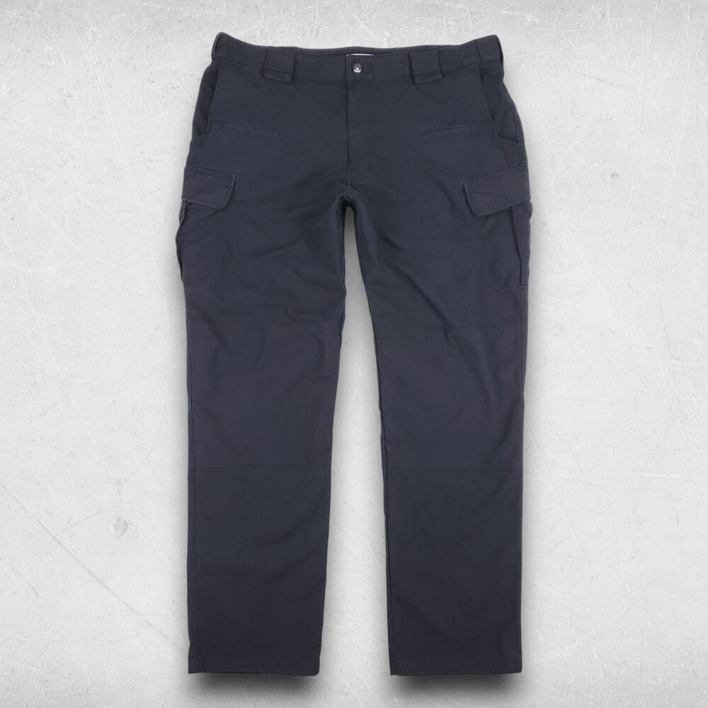 5.11 Tactical Cargo Pants Men 40x34 Black Icon Straight Leg 8 Pockets Utility